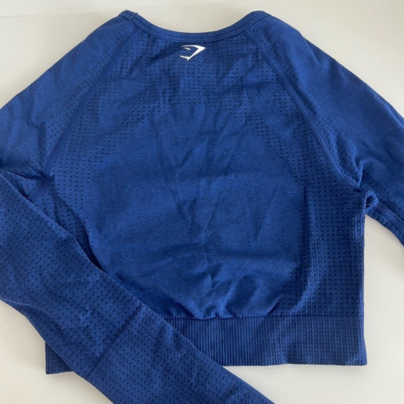 Gymshark Cropped Long Sleeve Top - Picture 2 of 3